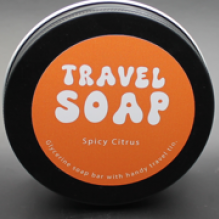Travel Soap in a Tin 