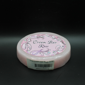 Oval Cream Bar Rose