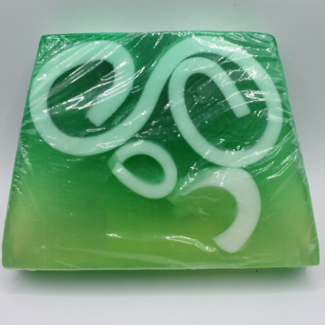 Hand Cut Soap Sliced Avo and Cucumber
